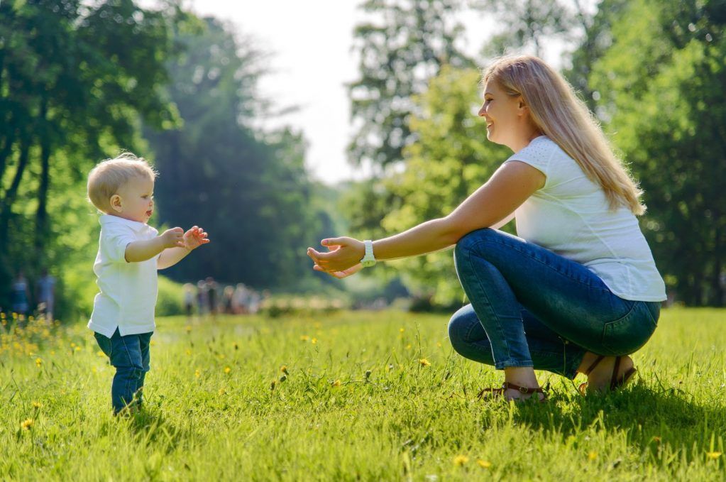 Teaching Babies To Walk Frist Steps Sweet Memories Basic Baby Care