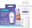 Lansinoh Breastmilk Storage Bags, 100 Count, BPA Free and BPS Free (Packaging May Vary)