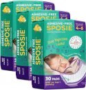Sposie Booster Pads Diaper Doubler, 90 Count, 3 Packs of 30 Pads