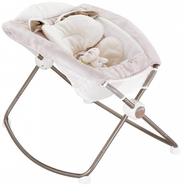 Snuggle bunny rock and play Review