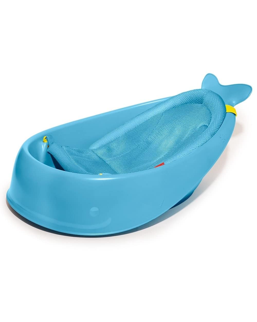 Skip Hop Baby Bath Tub, 3-Stage Smart Sling Tub, Moby, Grey