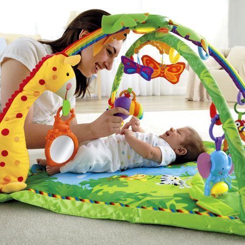 The Fisher-Price Rainforest Deluxe Gym