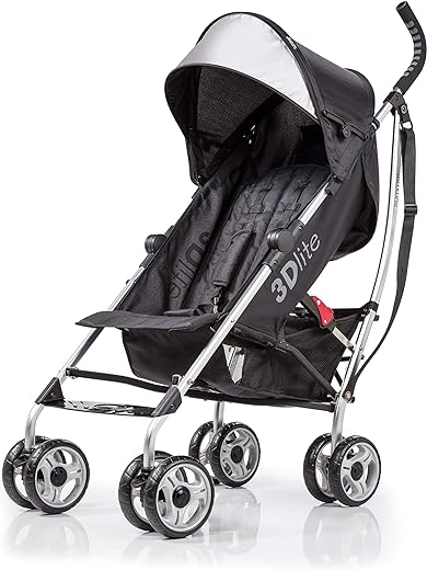 Summer Infant 2015 3D Lite Convenience Stroller, Black