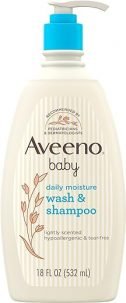 Aveeno Baby Wash & Shampoo, 18 Oz