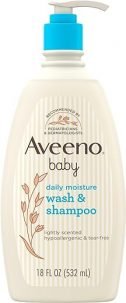 Aveeno Baby Wash & Shampoo, 18 Oz