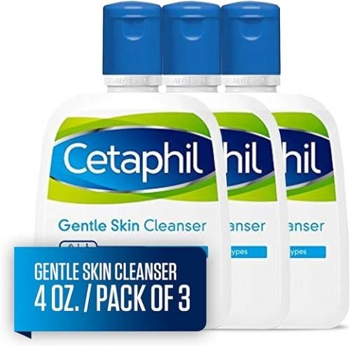Cetaphil Gentle Skin Cleanser, 4 Ounce (Pack of 3)