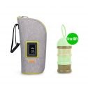 iHotKu Smart Baby Bottle Warmer Bag,Travel Car Baby Bottle Warmer