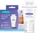 Lansinoh Breastmilk Storage Bags, 100 Count, BPA Free and BPS Free (Packaging May Vary)