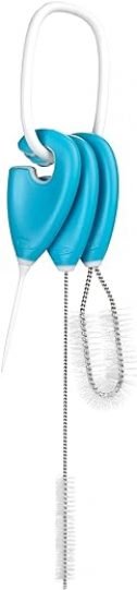 OXO Tot Straw and Sippy Cup Top Cleaning Set, Aqua